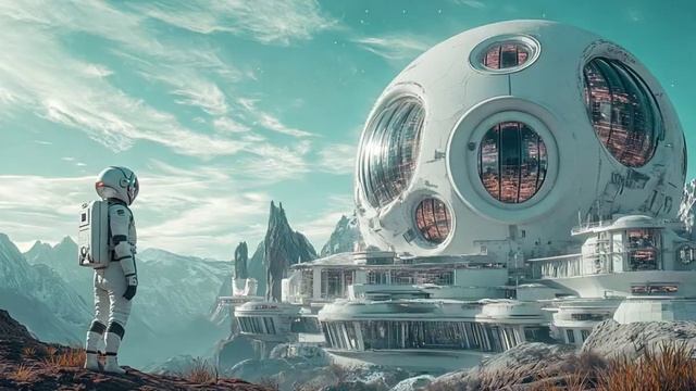 Emotional Cyberpunk Music - Time And Space _ Sci-Fi Space AI Cinematic смотреть онлайн