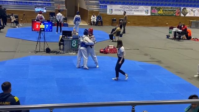 Лысенко Беспятый. Чемпионат Украины среди юниоров 2021. 1 бой. Нокаут. смотреть онлайн