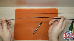 Подгоняем два колена телескопического соединения.