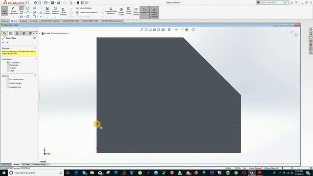 Solidworks CAD Tutorial exercise #15 for beginners смотреть онлайн