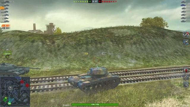 FV217 Badger ● T54E1 - WoT Blitz UZ Gaming смотреть онлайн
