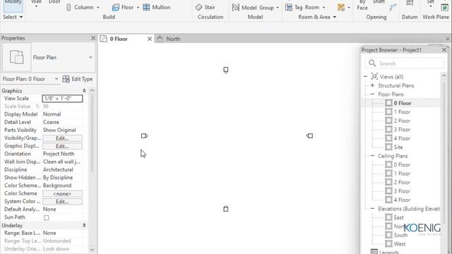 The Short Guide to Architecture in Revit online | Koenig Solutions смотреть онлайн