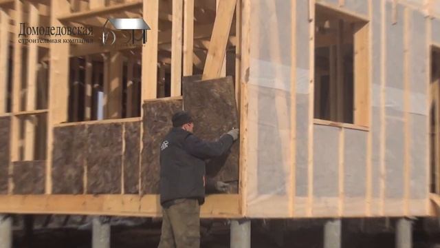 Утепление стен каркасного дома с ТеплоКНАУФ. Практическая инструкция. смотреть онлайн