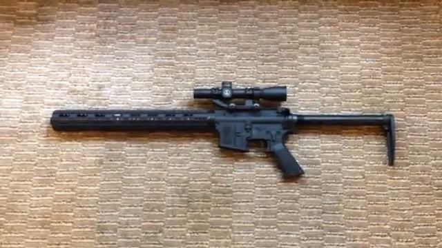 Ar15 with Leupold смотреть онлайн