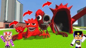 СПРУНКИ ПОЖИРАТЕЛЬ СЛОМАННЫЙ МОД в МАЙНКРАФТ! ДЕВУШКА НУБ и ПРО ВИДЕО ТРОЛЛИНГ MINECRAFT Евгенбро