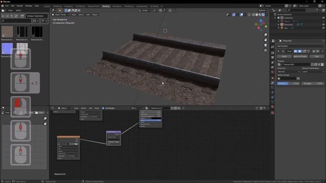 height map zum 3D objekt konvertieren Blender 2.8 смотреть онлайн