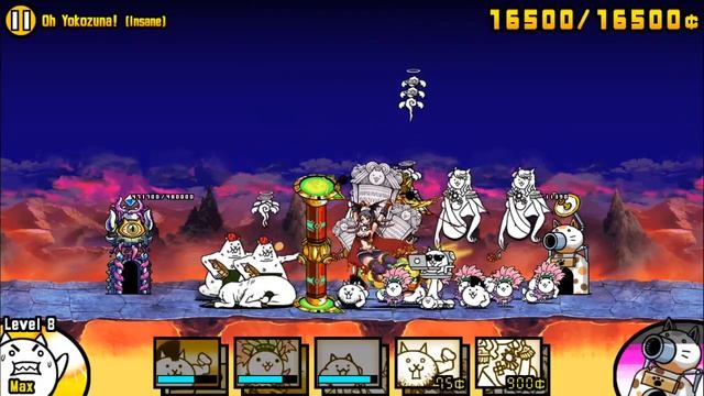 The Battle Cats - Sumo Awakens!, Oh Yokozuna! (Insane) смотреть онлайн
