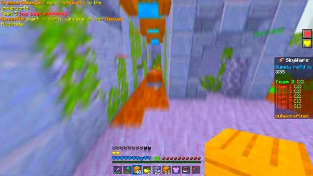 Custom Keyboard + Mouse Sounds w/CreeperGaming | Cubecraft Skywars смотреть онлайн