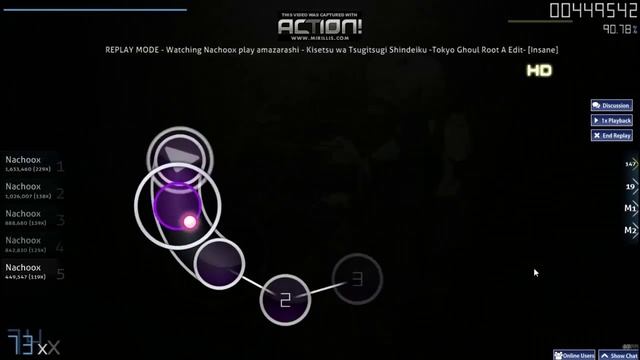 osu! Amazarashi Kisetsu wa tsugitsugi shindeiku Tokyo ghoul Root A Edit Insane смотреть онлайн