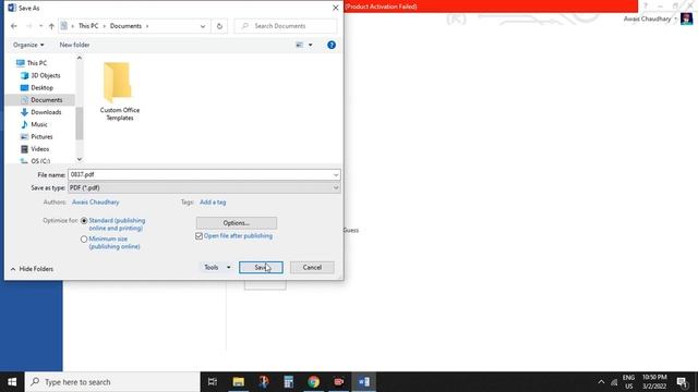 How To Convert Word File Into PDF | PDF File For LMS Portal | By Education Updates смотреть онлайн