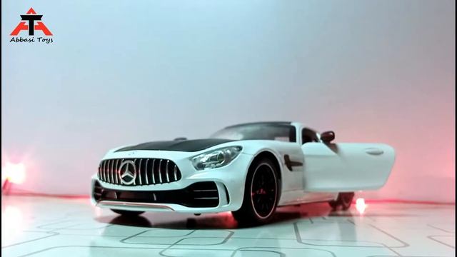 Mercedes AMG - GTR 1:24 Die cast Model l Unboxing & Review смотреть онлайн