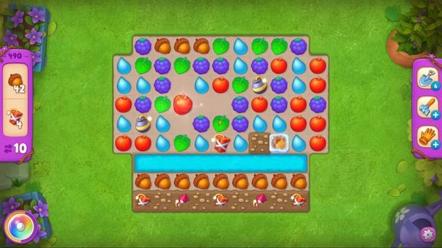 Gardenscapes Level 490 | No Boosters смотреть онлайн