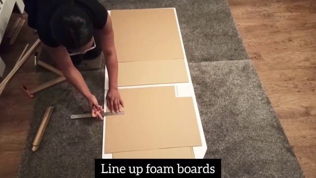 DIY CHIARA WALL BACKDROP. How to make a Collapsible Chiara backdrop using Foam Board. PART 1 смотреть онлайн