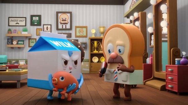 Bread Barberhop l Эпизоды 31-35 l Russian Dubbing