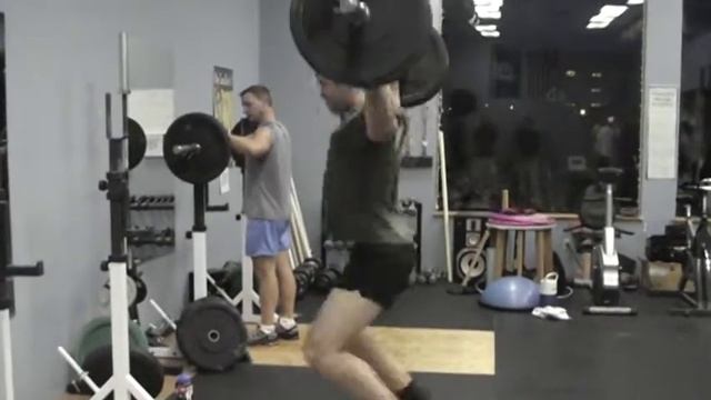 CrossFit Spokane Derek 225 OHS смотреть онлайн