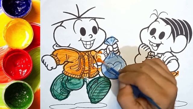 Bolalar uchun qizlar rasm chizish | How to draw children | Сурет салу балалар | Drawing for kids смотреть онлайн