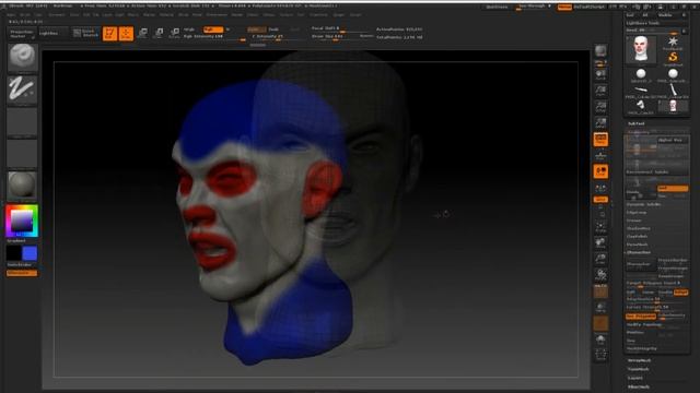 Character Retopology in Zbrush смотреть онлайн