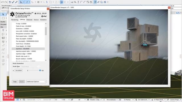 Prueba Octane Render para Archicad смотреть онлайн