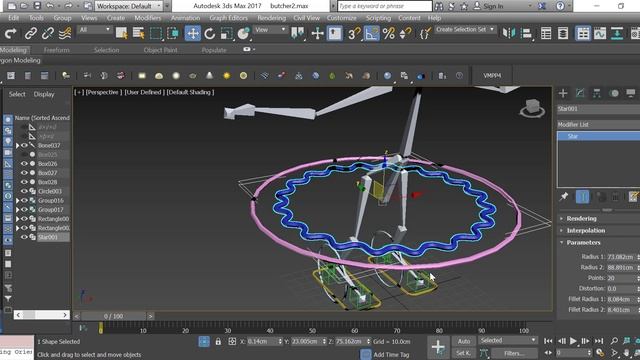 Tutorial09-3Ds Max-Helpers Setup-Skin Modifier-Rigging 2 смотреть онлайн