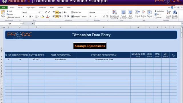 Tolerance Stack Practice смотреть онлайн