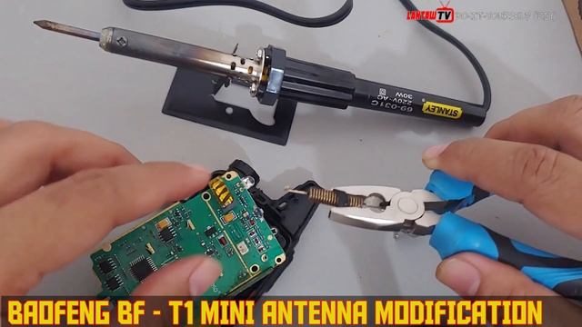 Baofeng BF - T1 Antenna Modification to achieve strong Signal Easy DIY смотреть онлайн