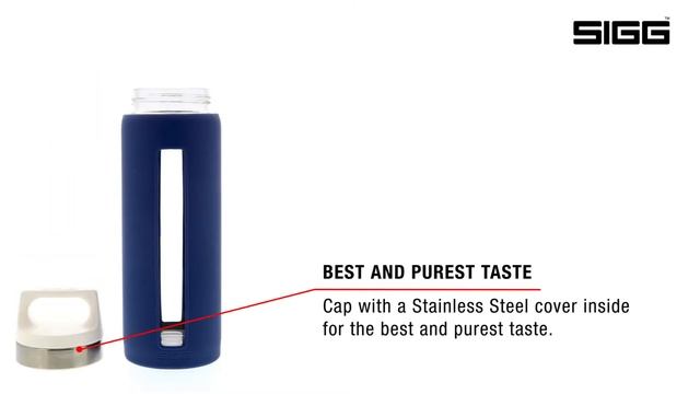 SIGG Dream - Glass Water Bottle in detail - Product Video смотреть онлайн