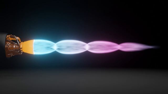 Rocket engine startup Blender, rendered whit EEVEE смотреть онлайн