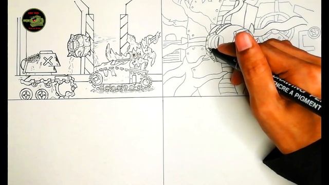 Draw a short story about how the KV 6 tank was infected with a parasite смотреть онлайн