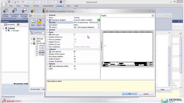 43. SOLIDWORKS Electrical Schematic: Antet Özellikleri смотреть онлайн