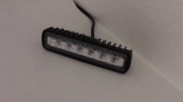 FARO LED BARRA 6 LEDS 18W AUTO MOTO C/LUPA смотреть онлайн
