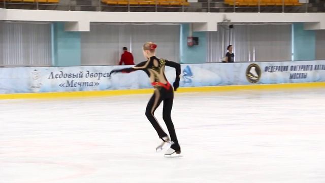 Вероника Переримова, КП (Veronika Peterimova, SP), Первенство Москвы старшего возраста 2019 смотреть онлайн