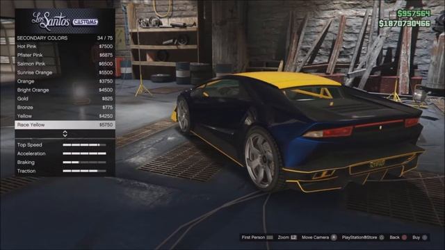 GTA V Online : Pegassi Tempesta Customization !!! смотреть онлайн