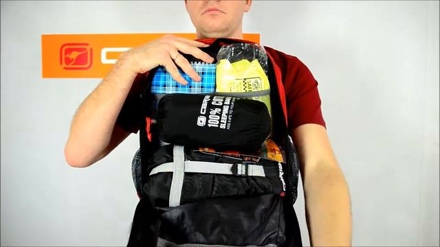 Рюкзак Caribee Flip Back 26 Black / Red смотреть онлайн