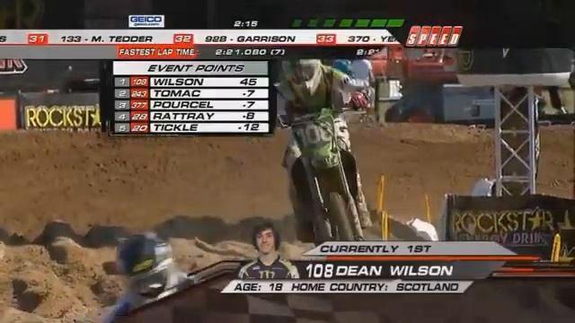 2010 AMA Motocross 250Class RD2 Freestone Part 3 смотреть онлайн