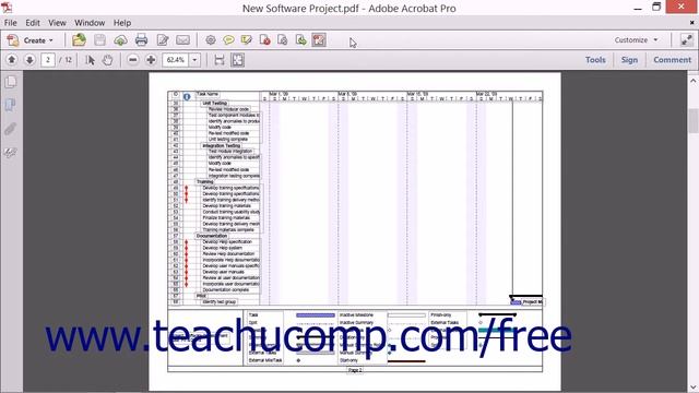 The Toolbars - Adobe Acrobat XI Training Tutorial Course смотреть онлайн