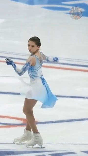 Морская принцесса💙 #камилавалиева #фигурноекатание #чемпионка #спорт #тутберидзе #олимпиада смотреть онлайн