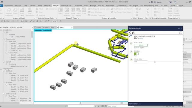 Auto connect Air -Terminals in Revit with Dynamo смотреть онлайн