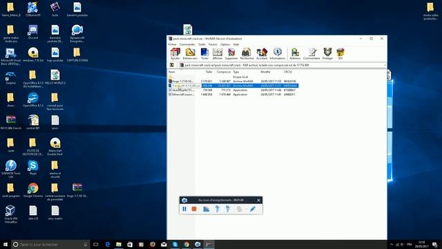 pack crack minecraft + taincraft + forge + java 8 PETIT TUTO FACILE + lien dans la description смотреть онлайн