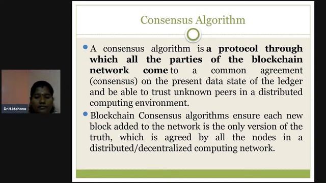 FDP on CRYPTO CURRENCY USING BLOCK CHAIN TECHNOLOGY by Dr. H. MOHANA смотреть онлайн