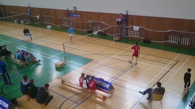 Část finále dvouhra chlapci Šulc - Rzeplinski GPA U13 / Aš 28.2.2016 смотреть онлайн