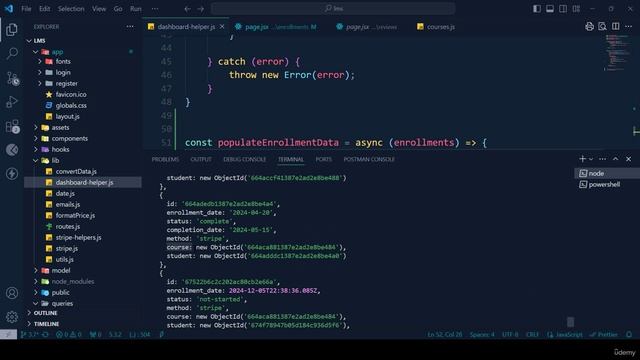 98 -Dashboard - Course data, Review, Enrolment Part 6 смотреть онлайн