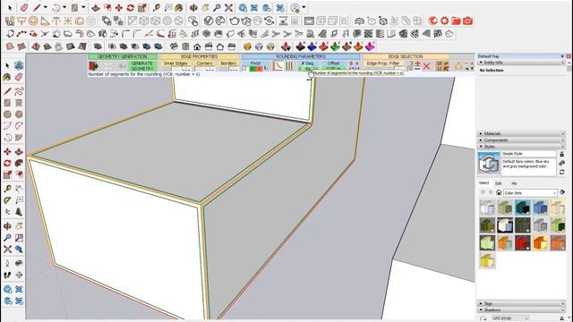 Round corner plugin for sketchup | پلاگین Round corner برای اسکچاپ | امین شفی زاده смотреть онлайн