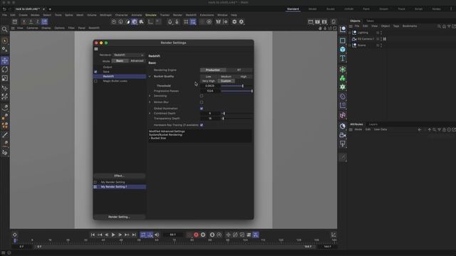 #RedshiftQuickTip 22: Bucket Quality Render Setting смотреть онлайн