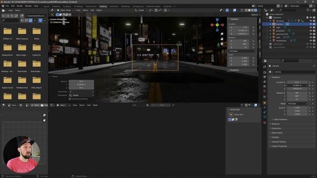 Blender 3.0 Tutorial | Street Scene смотреть онлайн