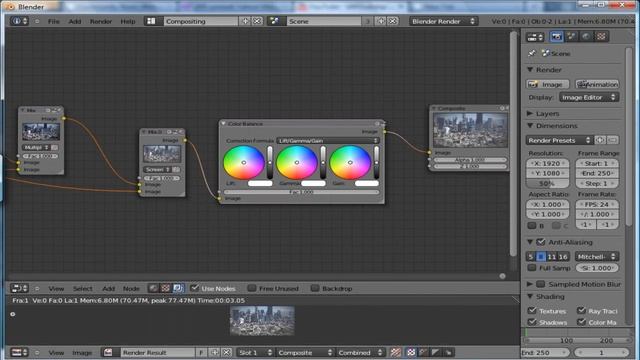 Blender 2.56 - Compositing смотреть онлайн