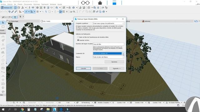 🟦ArchiCAD 2023 / Presentación del Proyecto con la App Bim X, Creación de Plantilla y Presentaciones смотреть онлайн