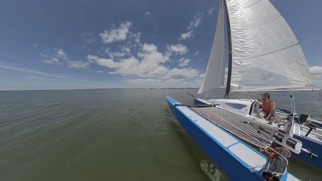 TRIMARAN EXPRESSO 22 MANNLYD sortie 14 08 20 смотреть онлайн