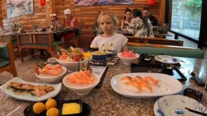 ЛУЧШИЙ БЕЗЛИМИТНЫЙ БУФЕТ НА ПХУКЕТЕ Baikingu Japanese Buffet Garden Restaurant СУШИ И САШИМИ