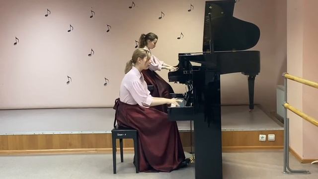 Б. Барток «Остинато» из сюиты «Микрокосмос»