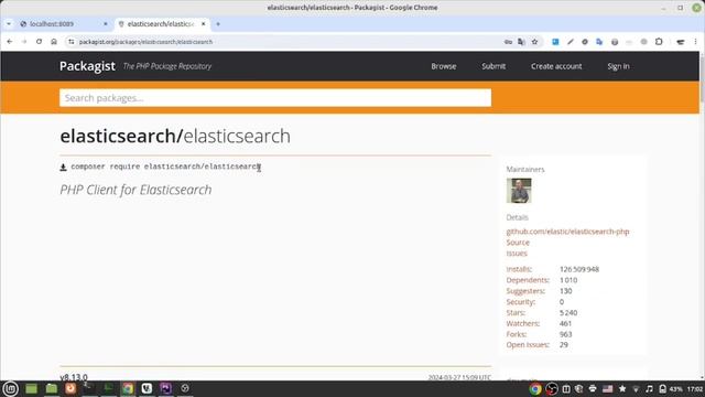 PHP. ELASTICSEARCH. Установка Docker +elasticsearch. Делаем индексацию и выбор на простом примере